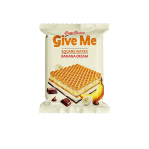 ROSSO BIANCO GIVE ME SQUARE WAFER BANANA CREAM