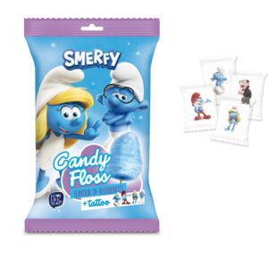 Smerfy Folia Wata cukrowa