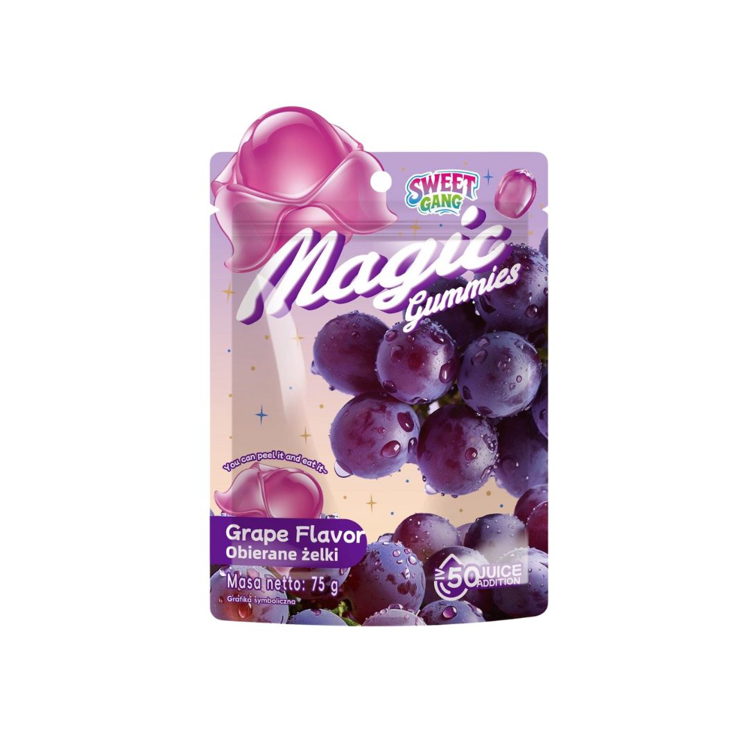 Żelki Gummies Grape 75g