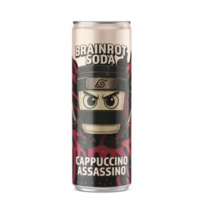 Napój gazowany bez cukru malina -wata cukrowa (Cappucinno Assassino)