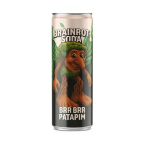 Napój gazowany bez cukru gruszka - kiwi (BRR BRR)